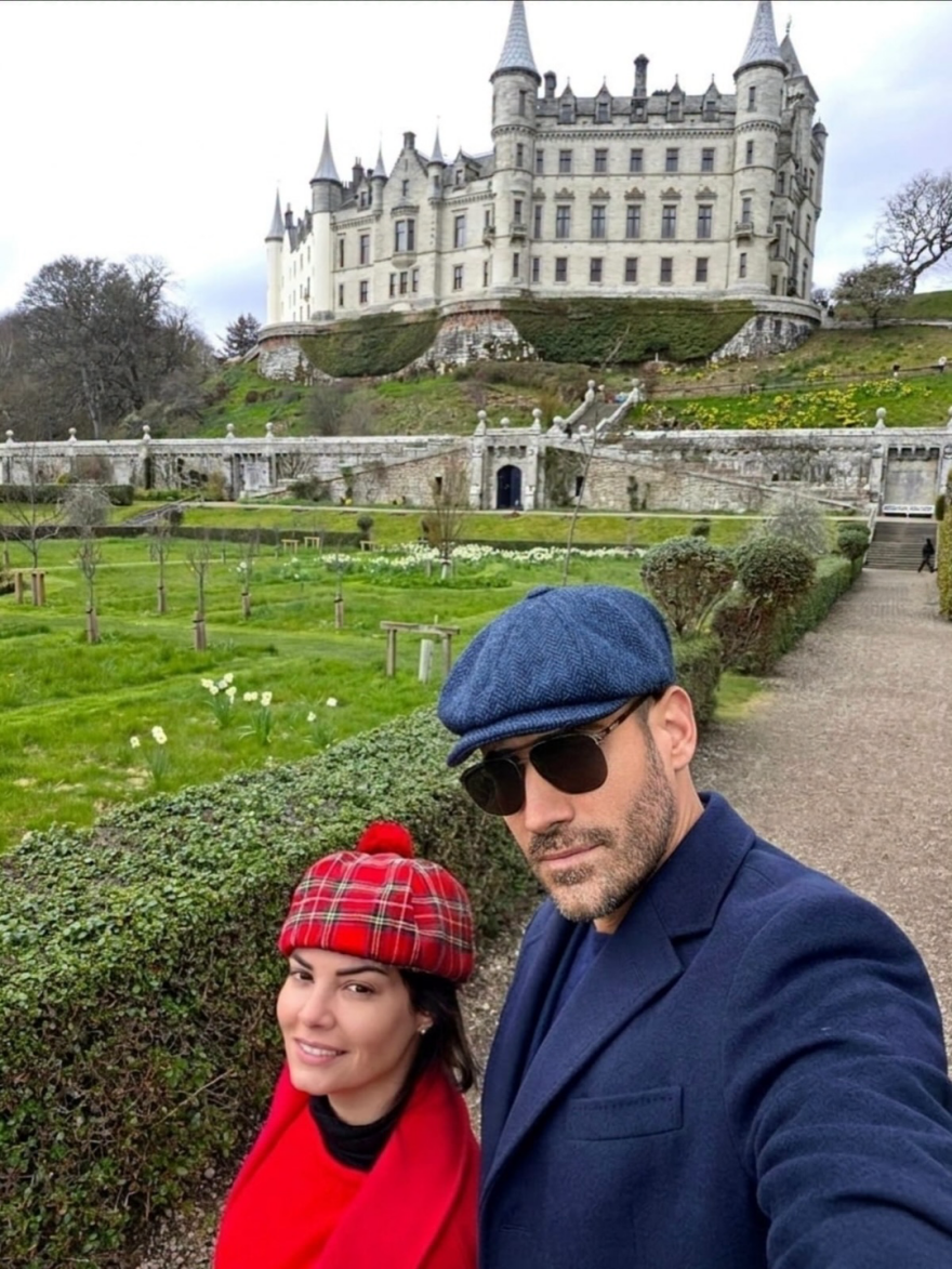 Η Μαρία Κορινθίου δημοσίευσε νέες φωτογραφίες από το ταξίδι με τον σύντροφό της στη Σκωτία
