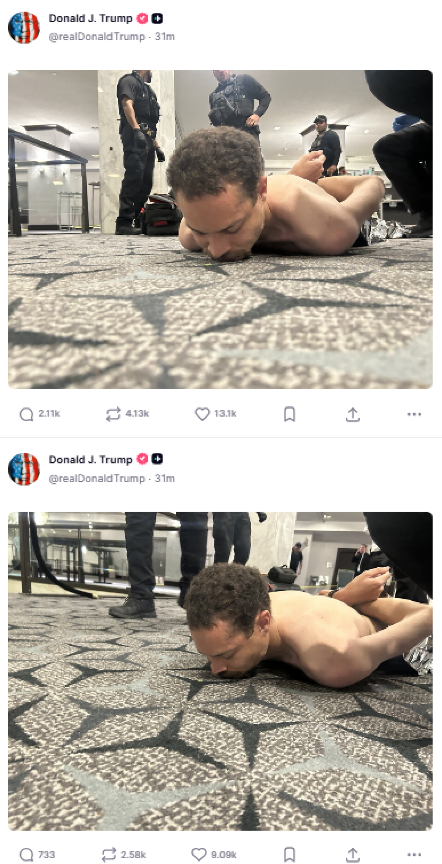 &Tau;&rho;&alpha;&mu;&pi;: &laquo;Έ&nu;&omicron;&pi;&lambda;&omicron;&sigmaf; &epsilon;&pi;&iota;&chi;&epsilon;ί&rho;&eta;&sigma;&epsilon; &nu;&alpha; &epsilon;&iota;&sigma;&beta;ά&lambda;&epsilon;&iota; &sigma;&tau;&omicron; &delta;&epsilon;ί&pi;&nu;&omicron;, &tau;&omicron;&nu; &epsilon;&xi;&omicron;&upsilon;&delta;&epsilon;&tau;έ&rho;&omega;&sigma;&epsilon; &eta; &Mu;&upsilon;&sigma;&tau;&iota;&kappa;ή &Upsilon;&pi;&eta;&rho;&epsilon;&sigma;ί&alpha;&raquo; - &Beta;ί&nu;&tau;&epsilon;&omicron; &tau;&eta;&sigmaf; &epsilon;&pi;ί&theta;&epsilon;&sigma;&eta;&sigmaf; &alpha;&pi;ό &tau;&iota;&sigmaf; &kappa;ά&mu;&epsilon;&rho;&epsilon;&sigmaf; &alpha;&sigma;&phi;&alpha;&lambda;&epsilon;ί&alpha;&sigmaf; 