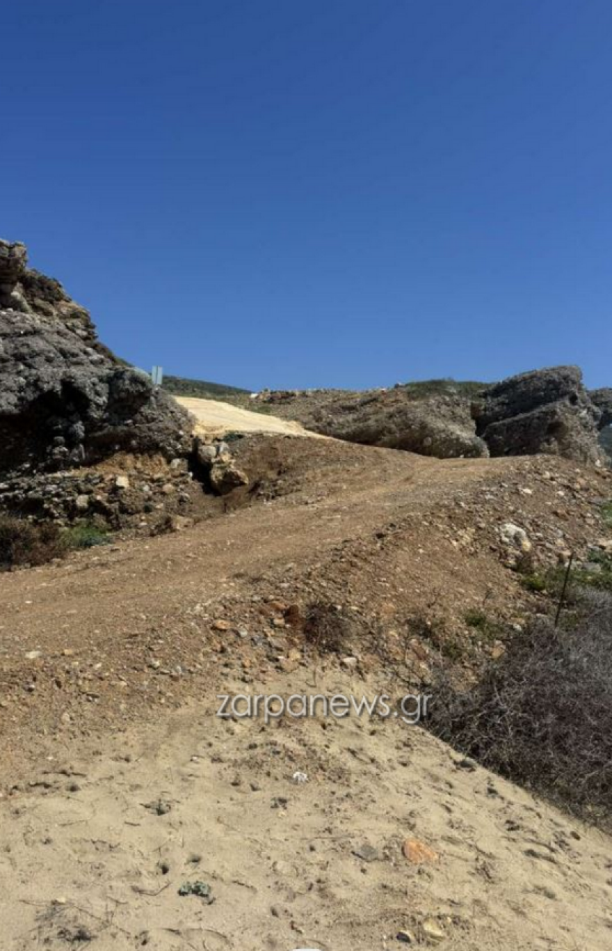 Άνοιξαν δρόμο σε περιοχή Natura στην παραλία στα Φαλάσαρνα, υποβλήθηκε μήνυση