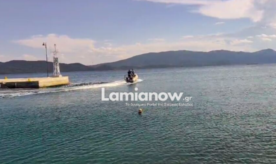 Βίντεο: Στα ανοιχτά της Γλύφας κατέληξε σκύλος, τον έσωσαν με σκάφος