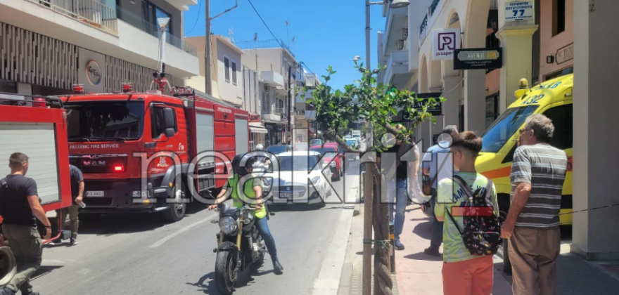 Τραγωδία στο Ρέθυμνο: Νεκρός 86χρονος που έπεσε από μπαλκόνι πολυκατοικίας