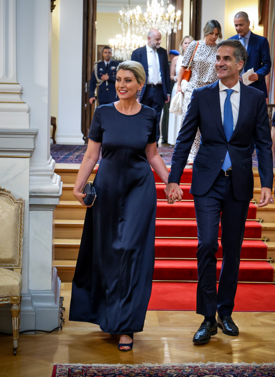 Τα παραλειπόμενα από το Προεδρικό: Οι διάλογοι των αρχηγών, οι «εκλογές τον Μάιο» και τα χαμόγελα Μητσοτάκη-Ανδρουλάκη, δείτε βίντεο και φωτογραφίες