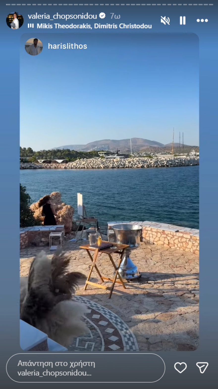 Η Βαλέρια Χοψονίδου βάφτισε τον γιο της στη Βουλιαγμένη, δείτε φωτογραφίες