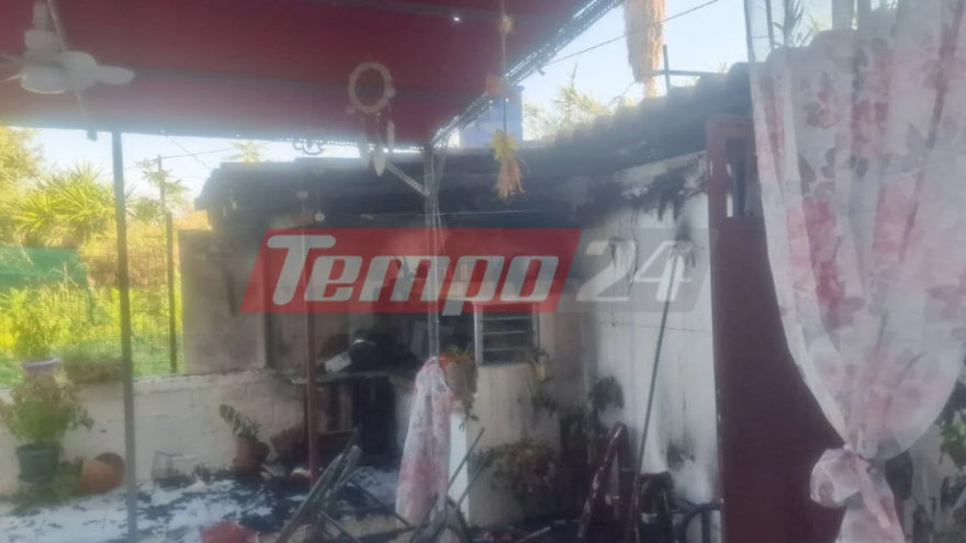 Έκρηξη φιάλης υγραερίου σε σπίτι στην Πάτρα: Γυναίκα πρόλαβε να βγει πριν τυλιχθεί στις φλόγες η κουζίνα