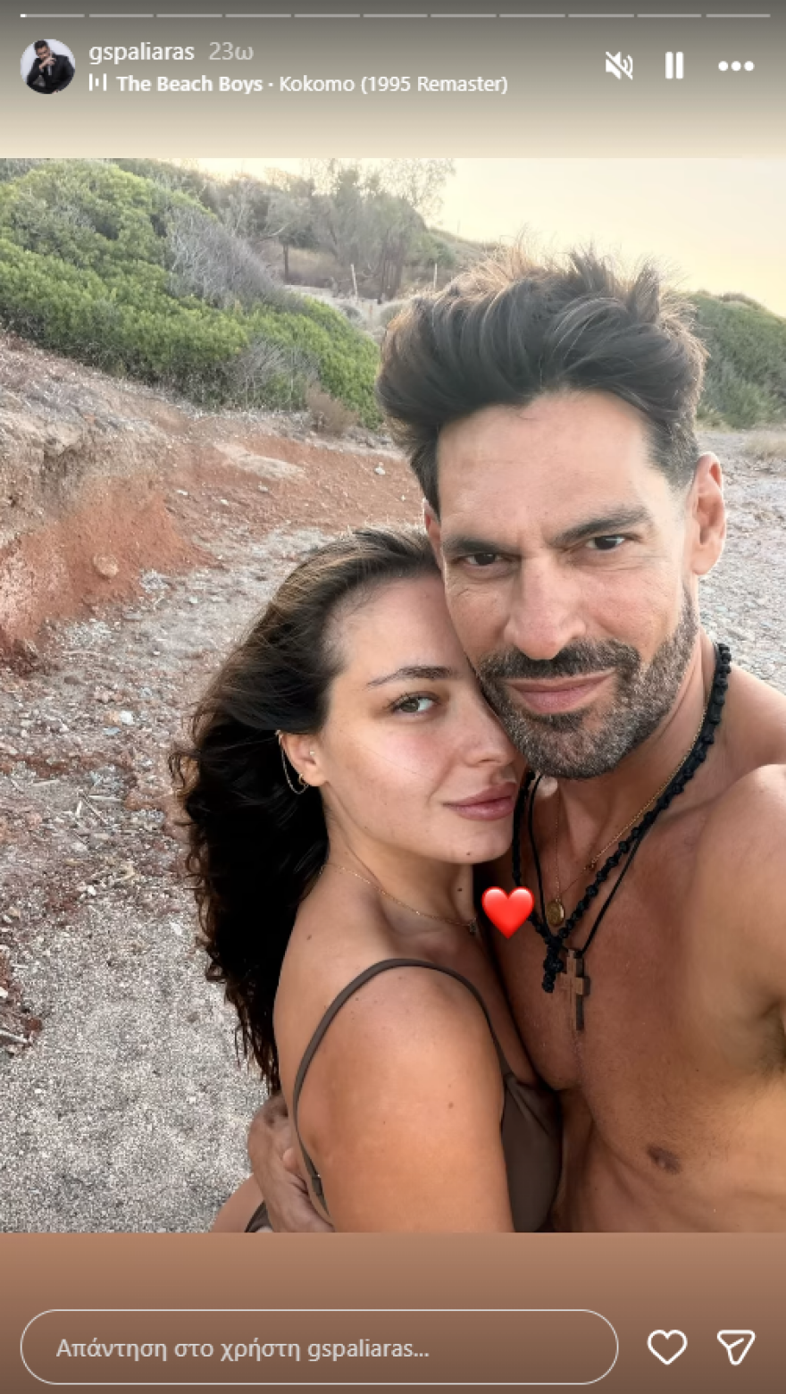 Ο Γιάννης Σπαλιάρας ανέβασε φωτογραφίες αγκαλιά με άλλη γυναίκα μετά τον χωρισμό του
