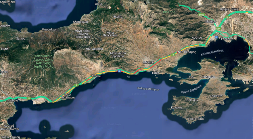 Επιστρέφουν οι εκδρομείς του Πάσχα: Ομαλοποιείται η κυκλοφορία στην Αθηνών - Κορίνθου